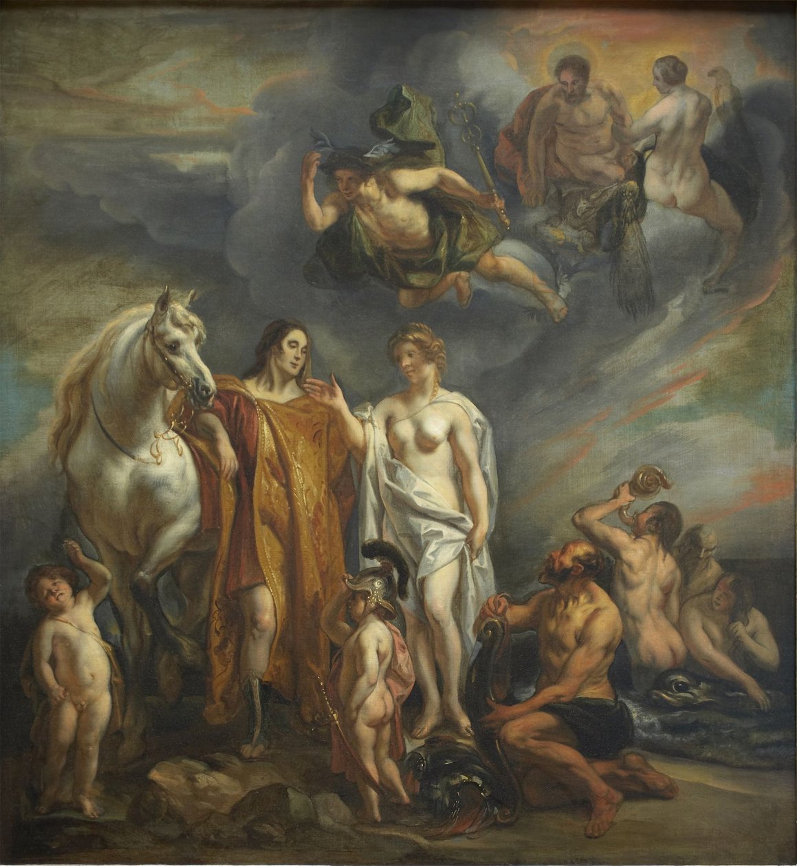 Enea aiutato dagli dei da Jacob Jordaens