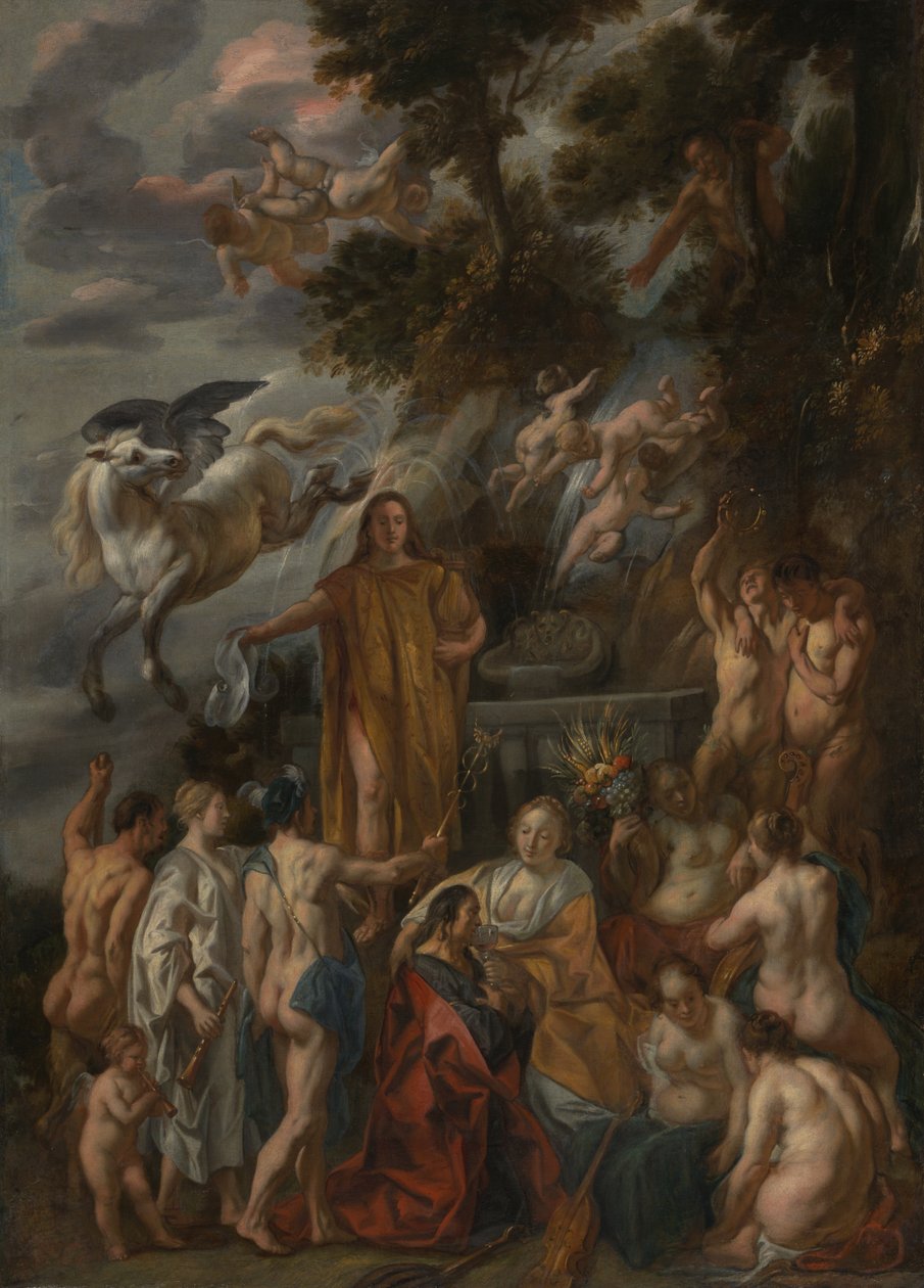 Allegoria del poeta da Jacob Jordaens