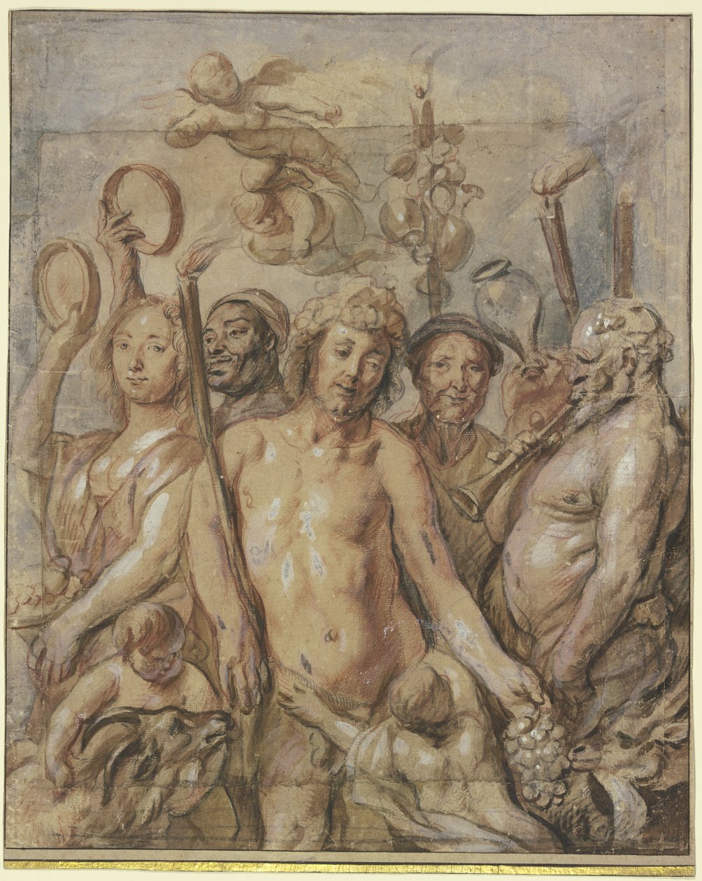 Corteo delle Baccanti (Il trionfo di Bacco) da Jacob Jordaens