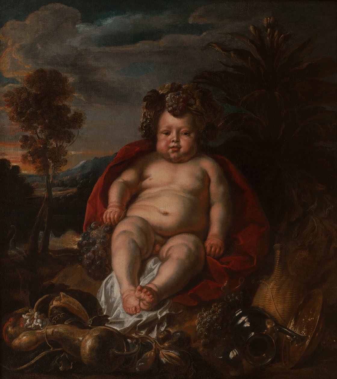 Bacco da bambino da Jacob Jordaens