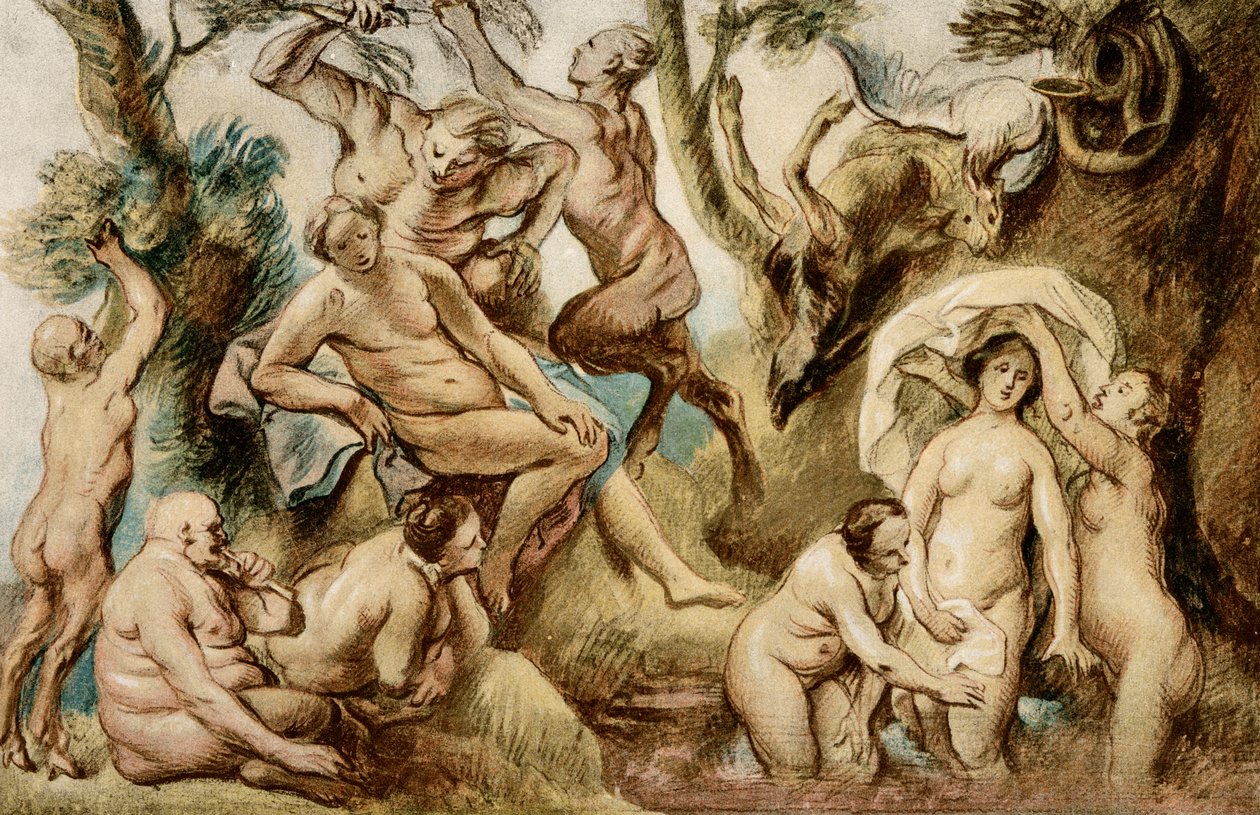 Diana al bagno da Jacob Jordaens