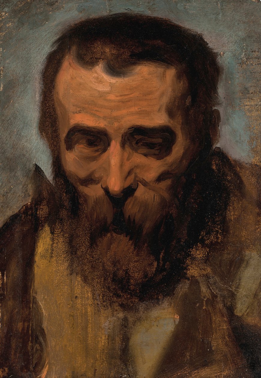 Testa di uomo da Jacob Jordaens