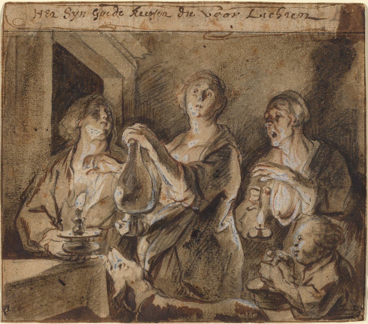 "Sono le Buone Candele che Illuminano la Strada" da Jacob Jordaens