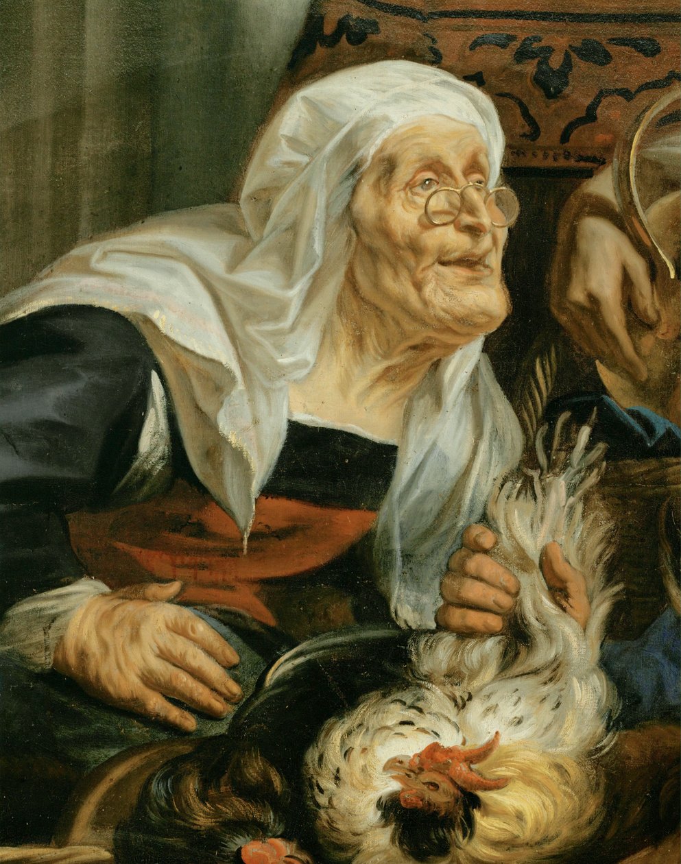 Gesù che scaccia i mercanti dal Tempio (olio su tela) da Jacob Jordaens
