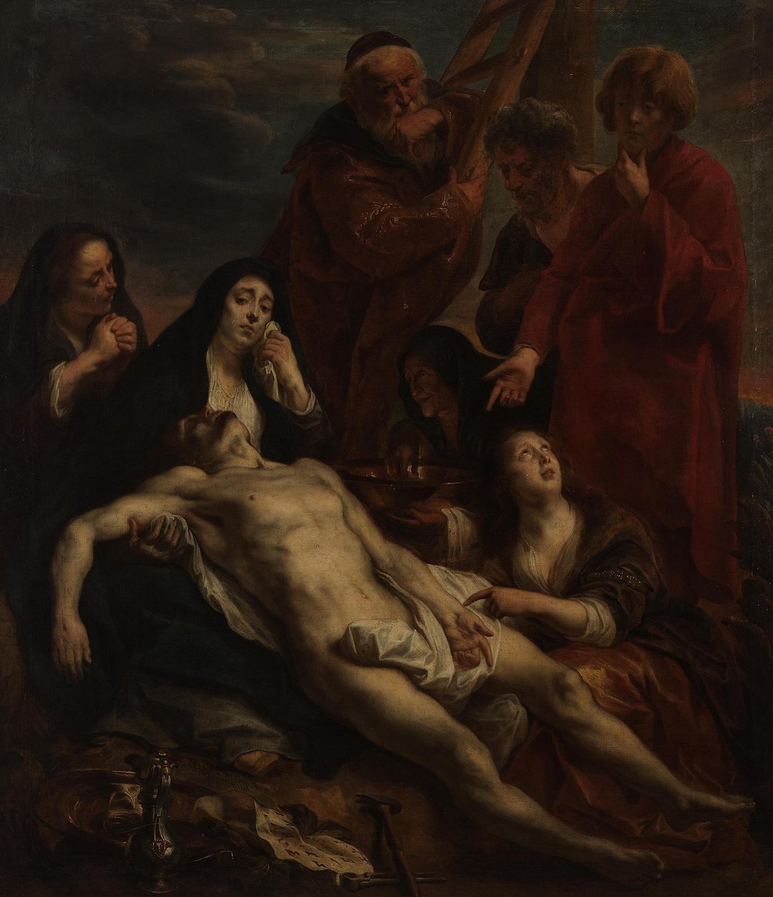 Lamentazione da Jacob Jordaens