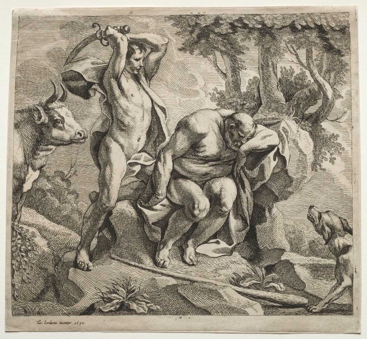 Mercurio uccide Argo da Jacob Jordaens