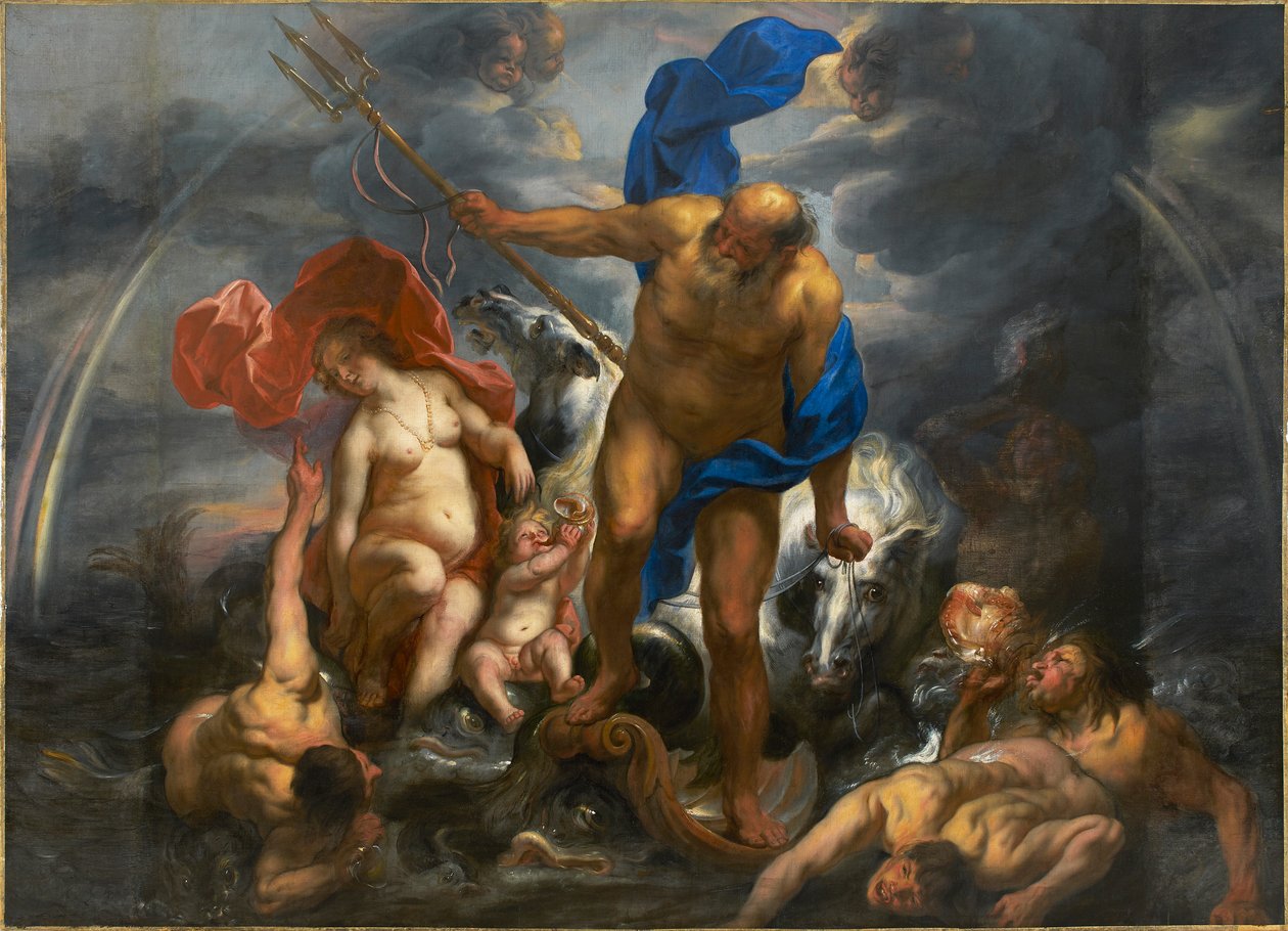 Nettuno e Anfitrite da Jacob Jordaens