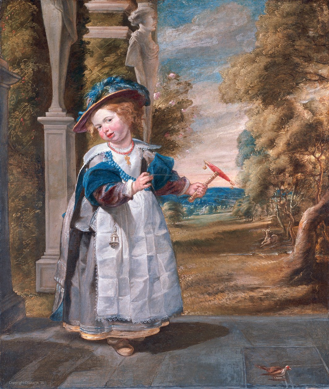 Ritratto di Anna Catharina Jordaens (1629-1676) da Jacob Jordaens