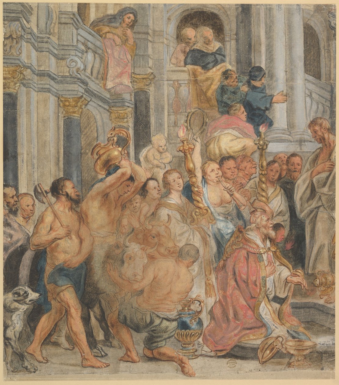 San Paolo a Listra da Jacob Jordaens