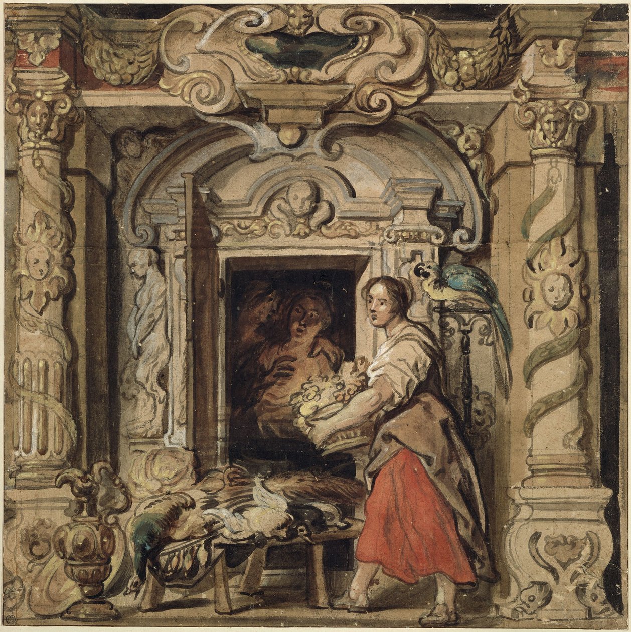 Scene di vita di campagna da Jacob Jordaens
