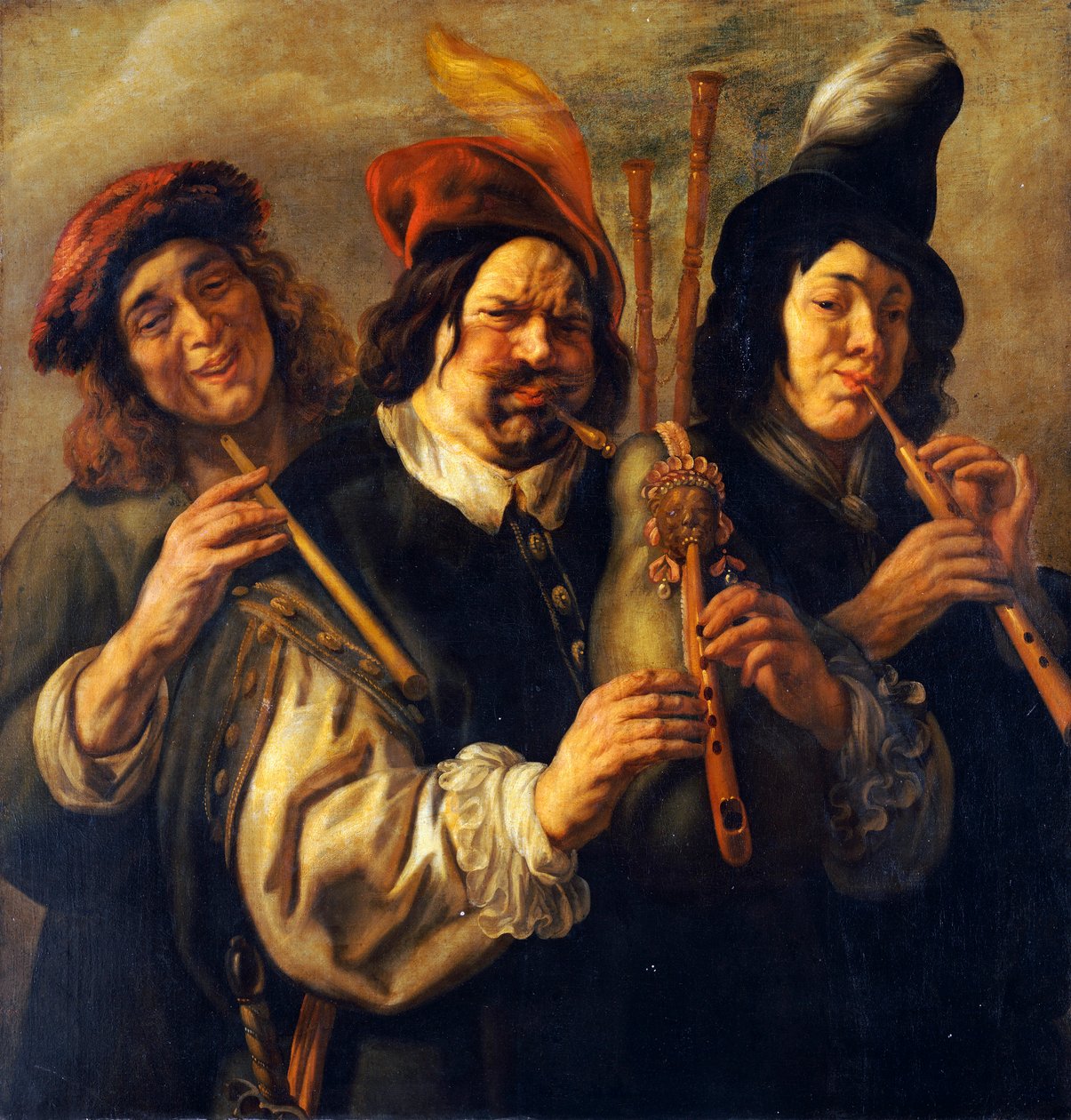 Tre musicisti da Jacob Jordaens