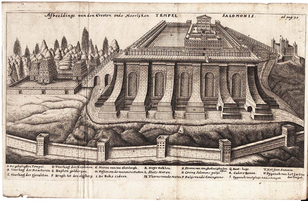 De templo Hierosolymitano Tempio di Salomone da Jacob Judah Aryeh Leon