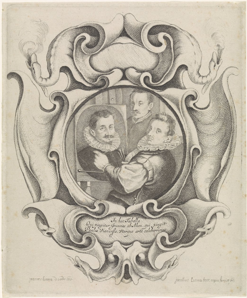 Pittore ritrae Paulus Willemsz. van Vianen da Jacob Lutma