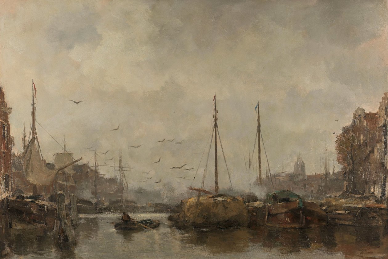 Veduta della città da Jacob Maris