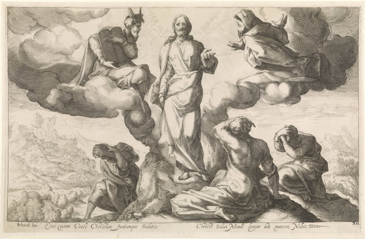 Trasfigurazione da Jacob Matham (rejected attribution)