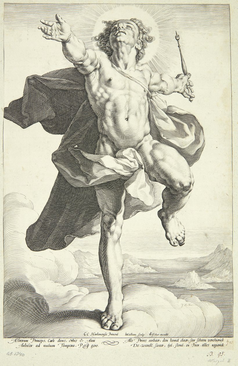 Apollo come Sole da Jacob Matham
