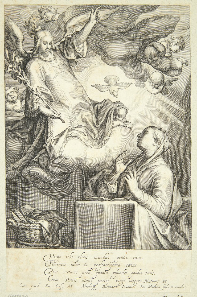 Annunciazione da Jacob Matham