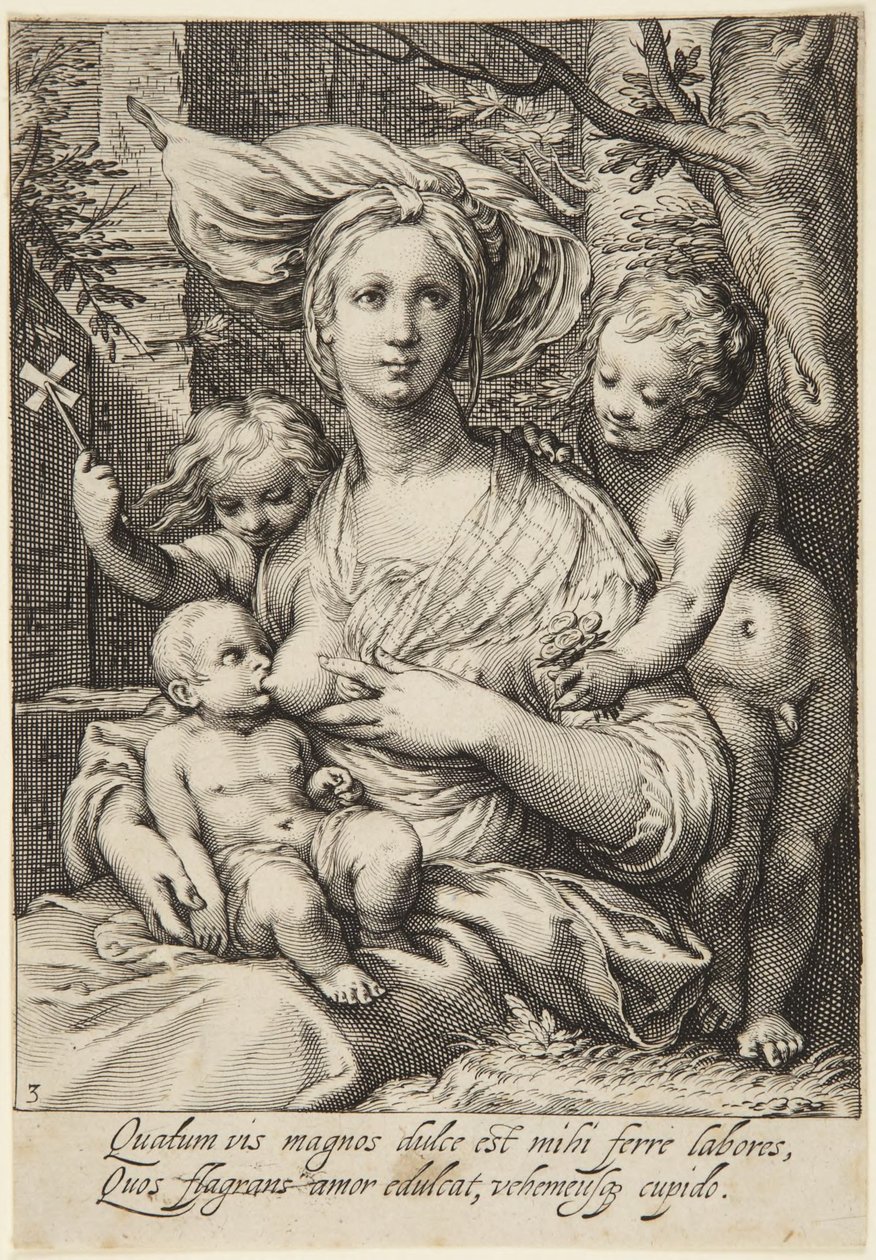 Carità da Jacob Matham