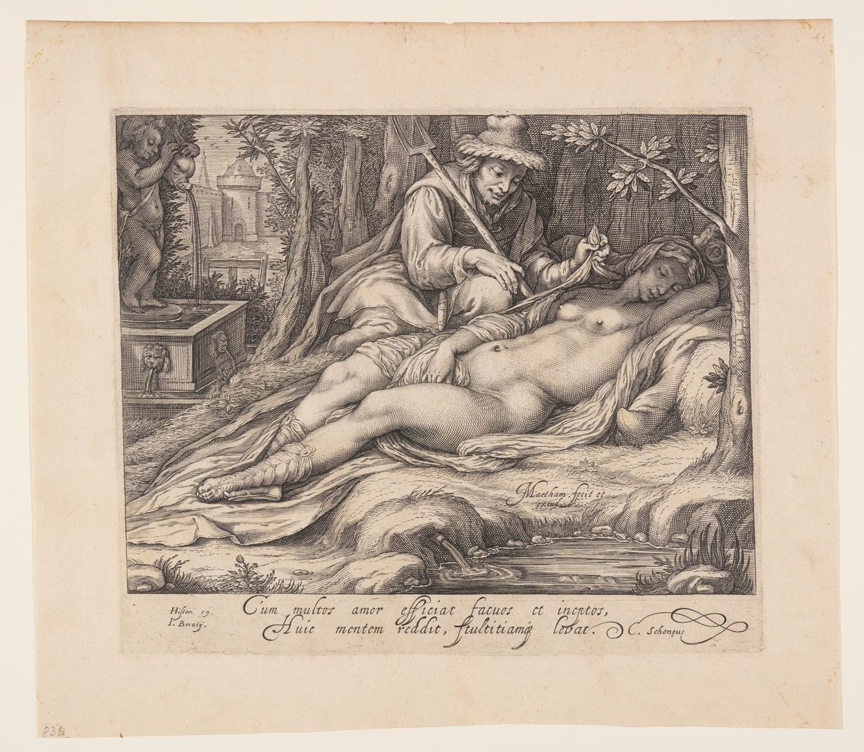 Cimone e Ifigenia da Jacob Matham