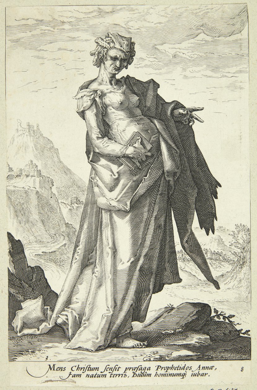 Hanna | Jacob Matham | Stampa d'arte