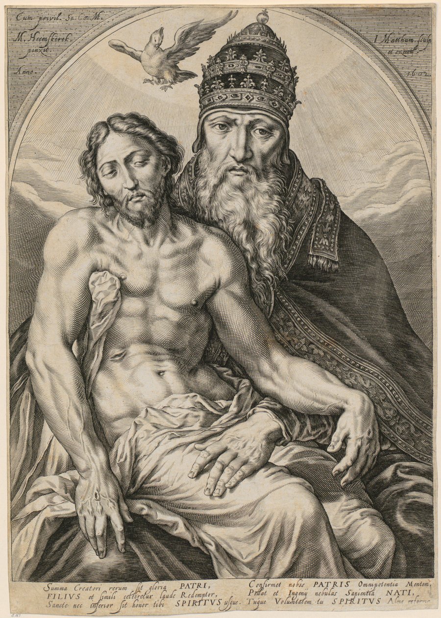 Santa Trinità da Jacob Matham