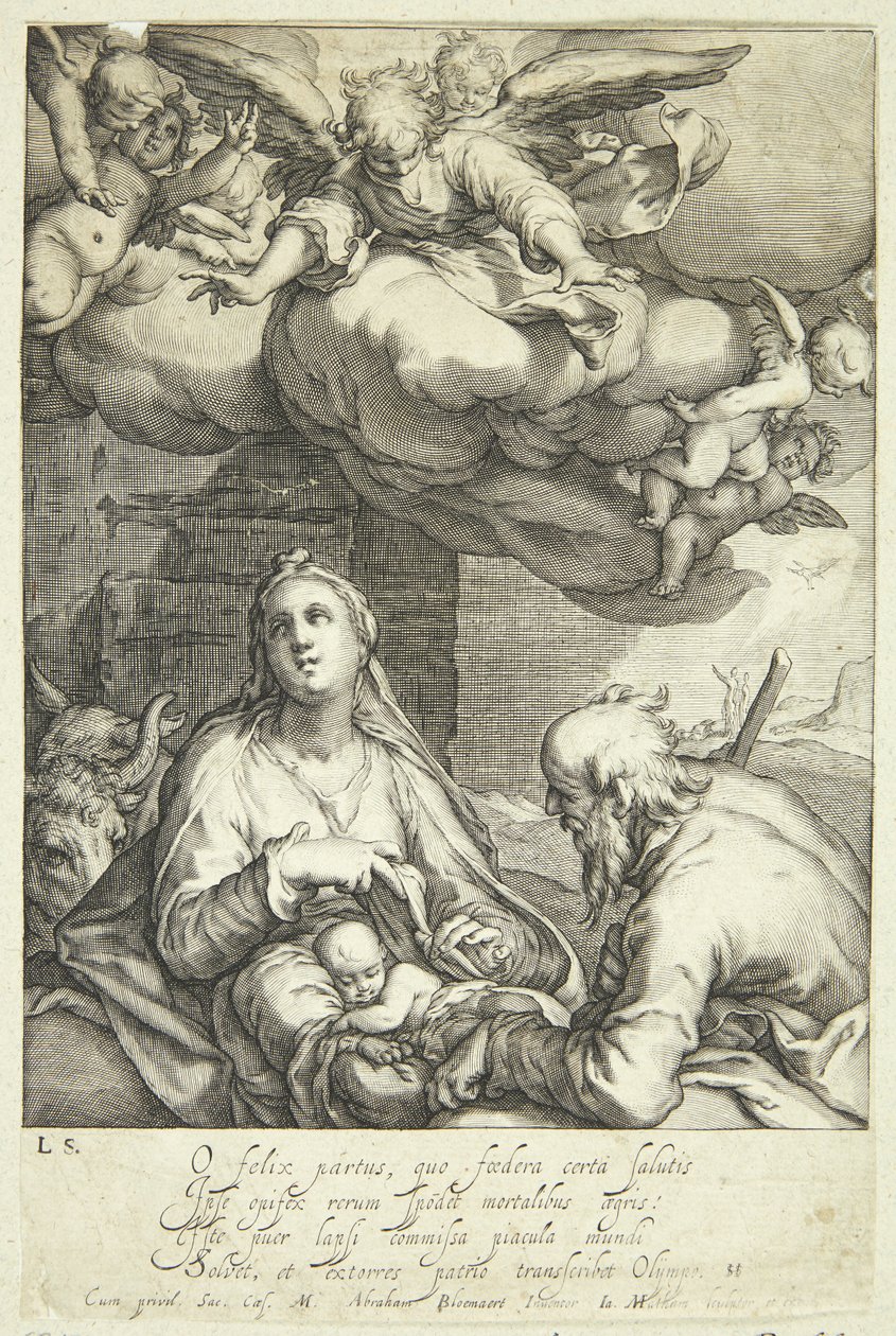 Nascita di Gesù da Jacob Matham