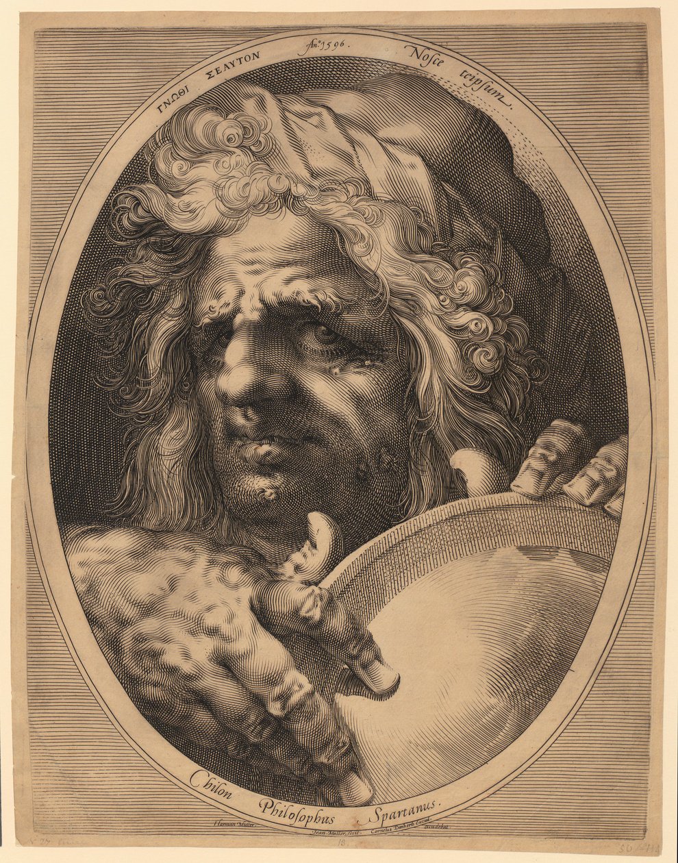 Paesaggio con la parabola del seminatore da Jacob Matham