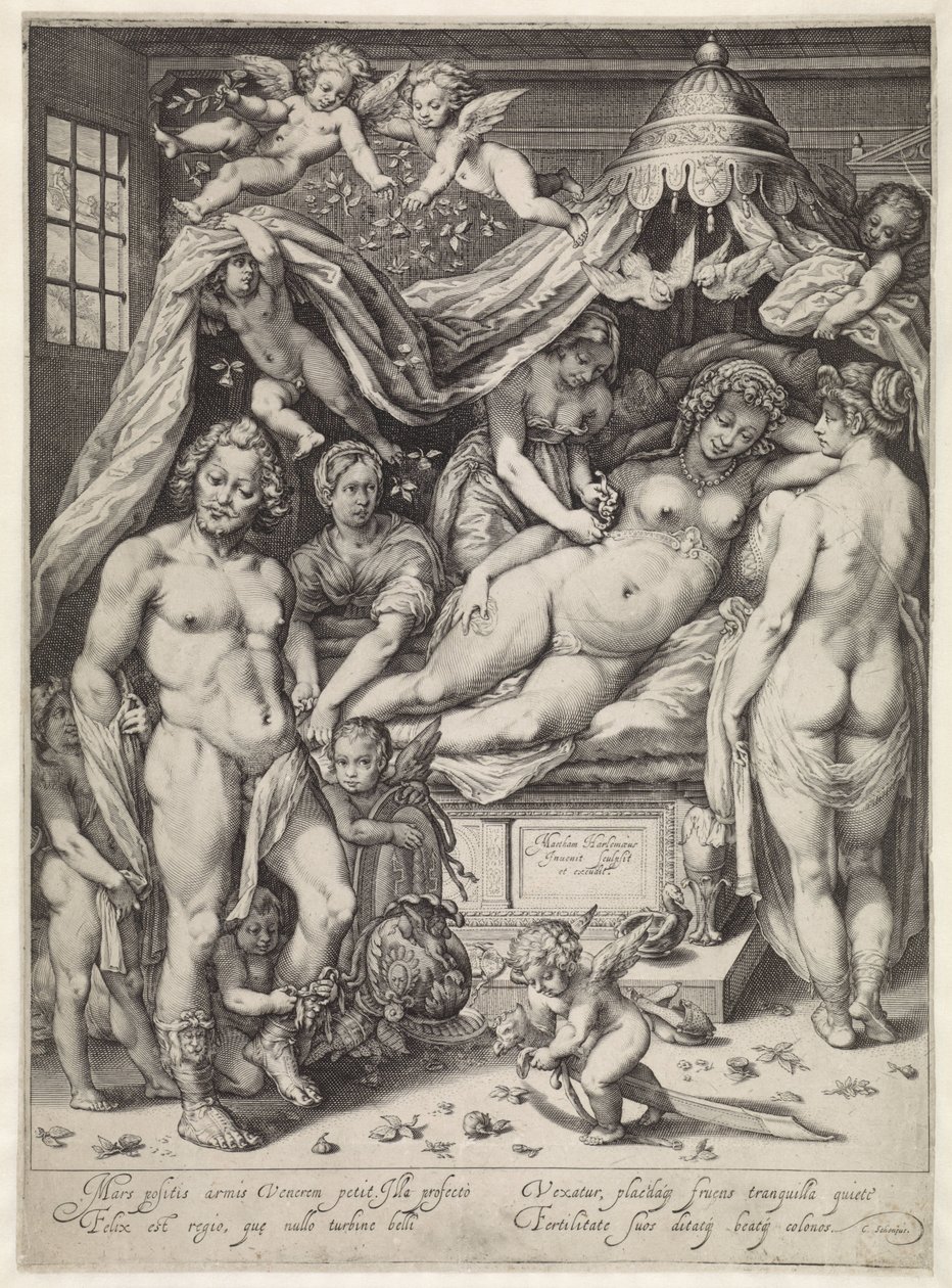 Venere e Marte da Jacob Matham