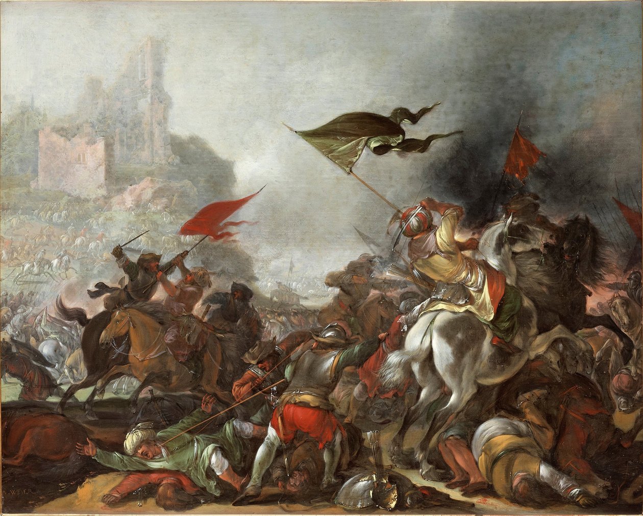 La guerra turca da Jacob Matthias Weyer