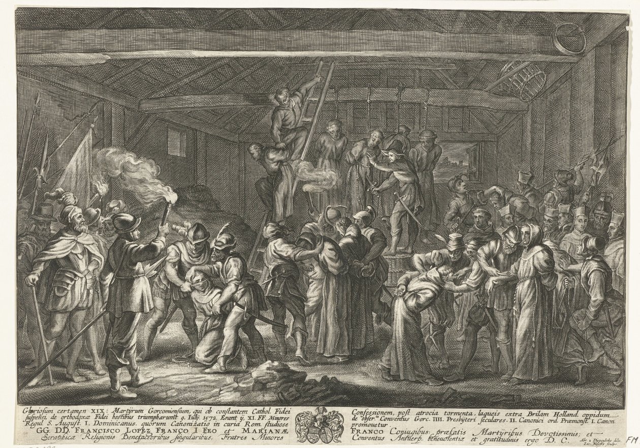 Martiri di Gorcum, 1572 da Jacob Neefs