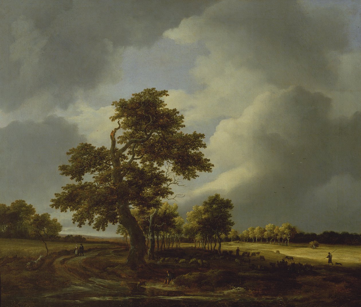 Paesaggio da Jacob van Ruisdael