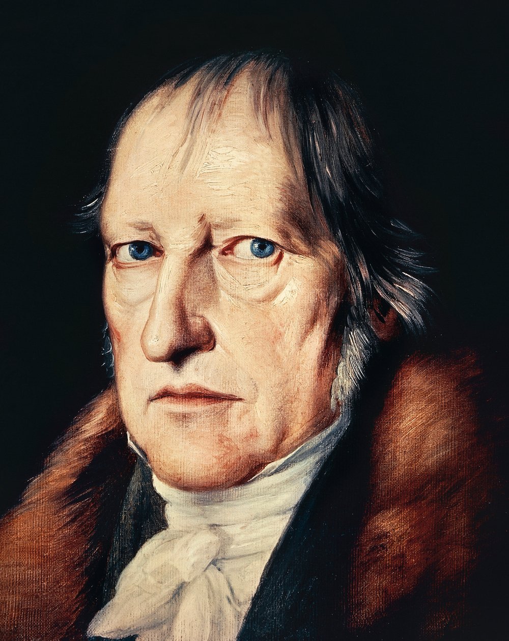 Ritratto di Georg Wilhelm Friedrich Hegel da Jacob Schlesinger