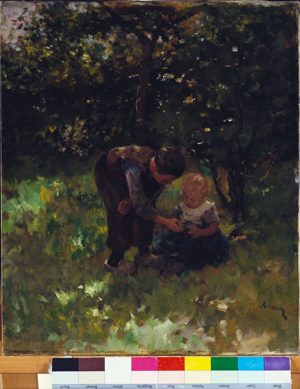 Una mela per la sorellina da Jacob Simon Kever