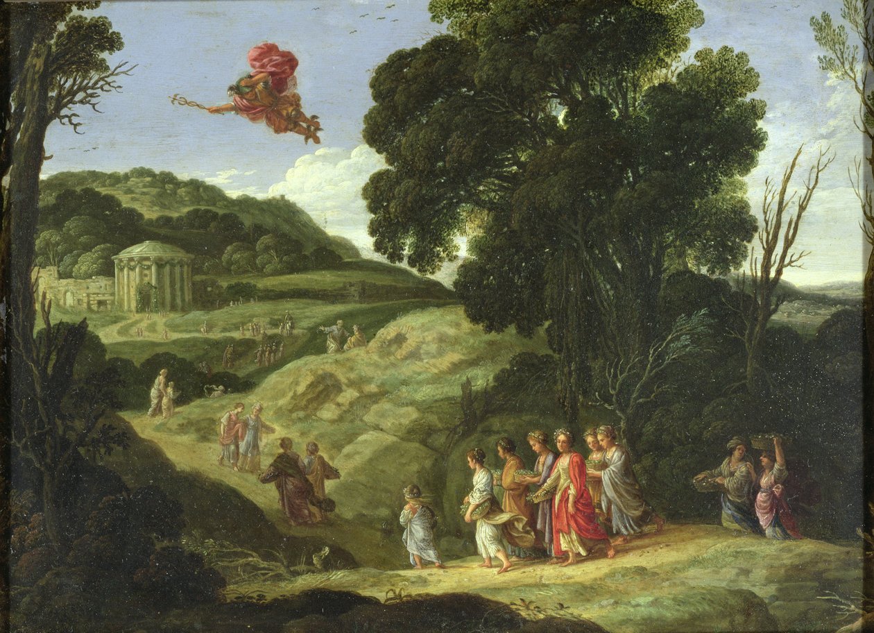 Mercurio e Herse da Jacob Symonsz Pynas or Pinas