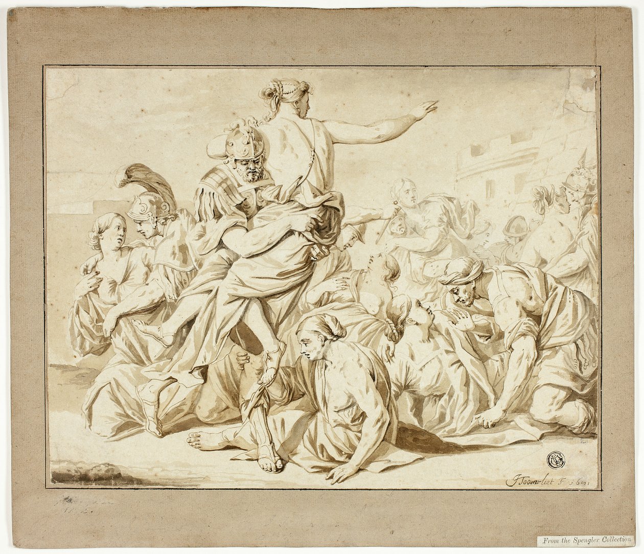 Ratto delle Sabine da Jacob Toorenvliet