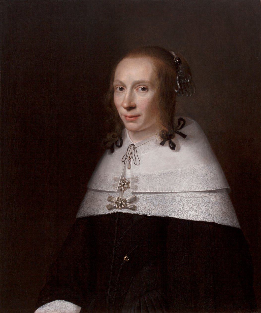 Ritratto di una giovane donna, 1654 da Jacob Willemsz Delff