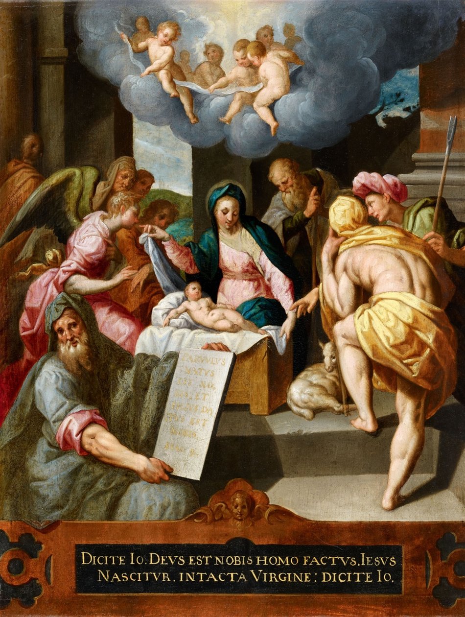 La Natività di Cristo da Jacob de Backer
