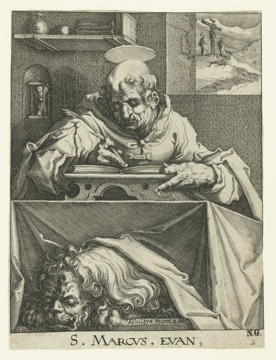 Evangelista Marco da Jacob de Gheyn (II) (workshop of)