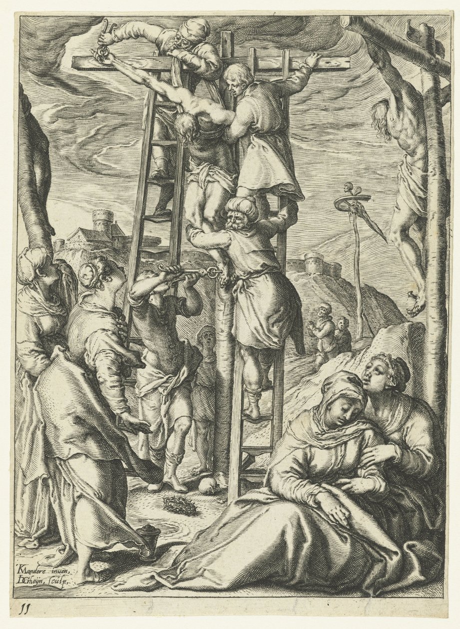 La deposizione dalla croce da Jacob de Gheyn (II)