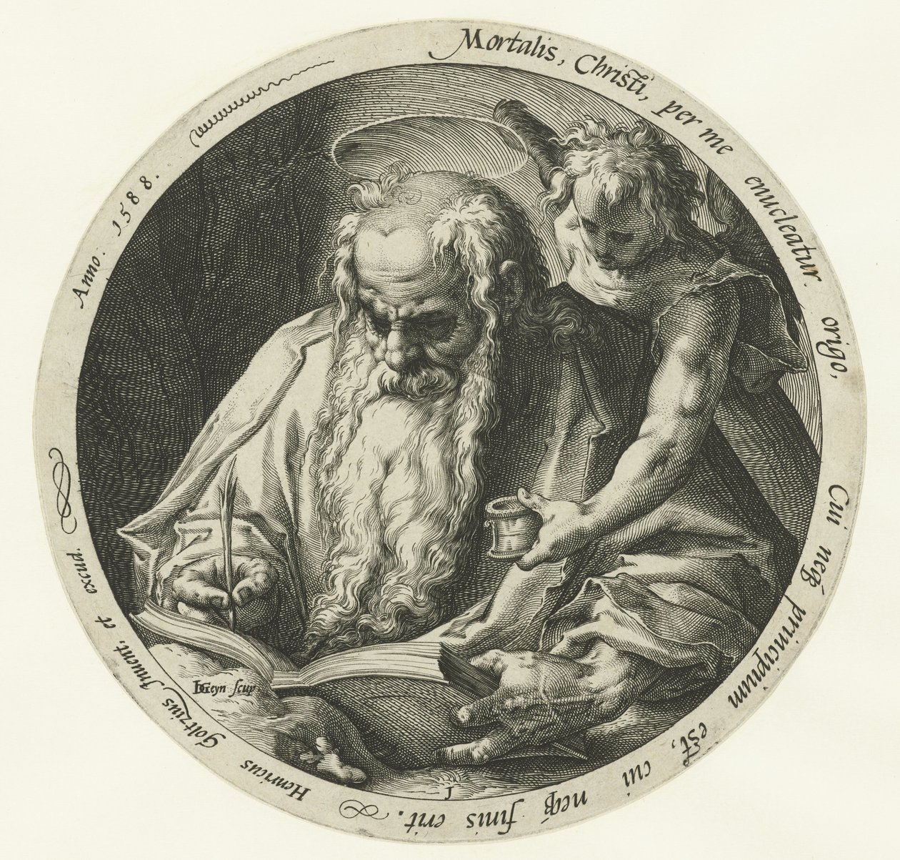 Evangelista Matteo da Jacob de Gheyn (II)