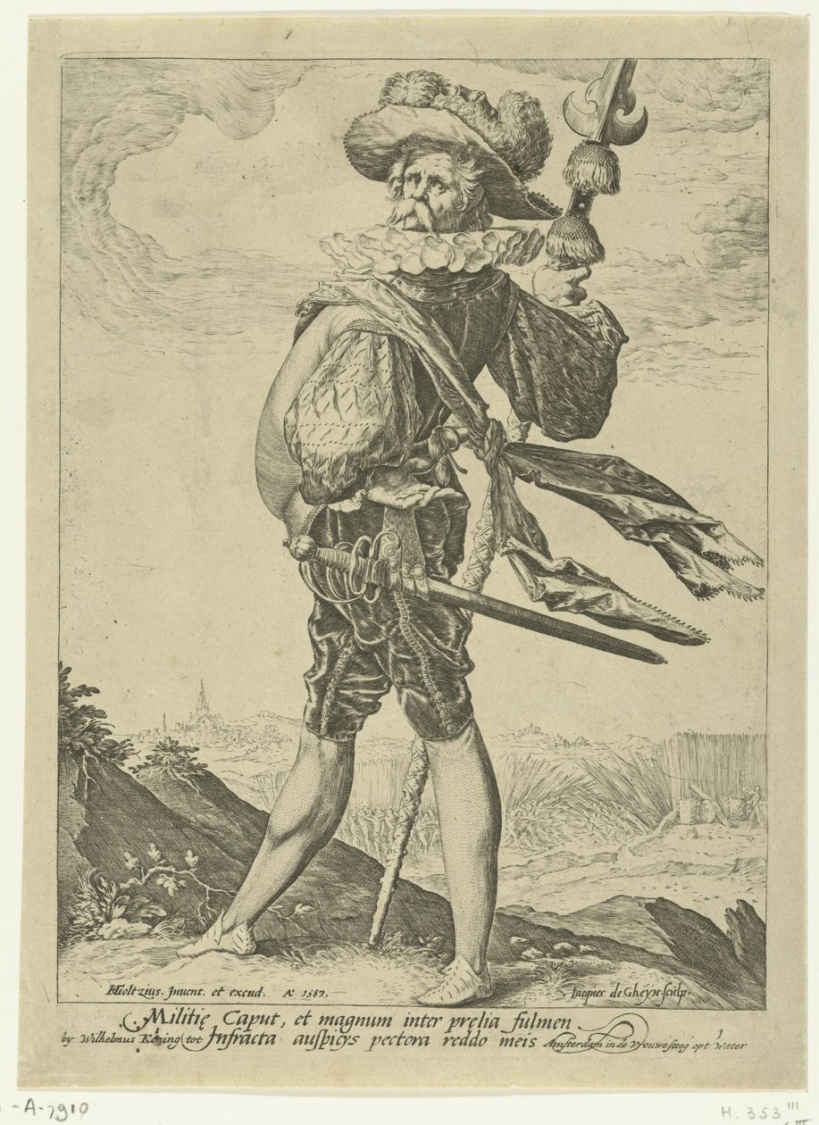 Colonnello da Jacob de Gheyn (II)