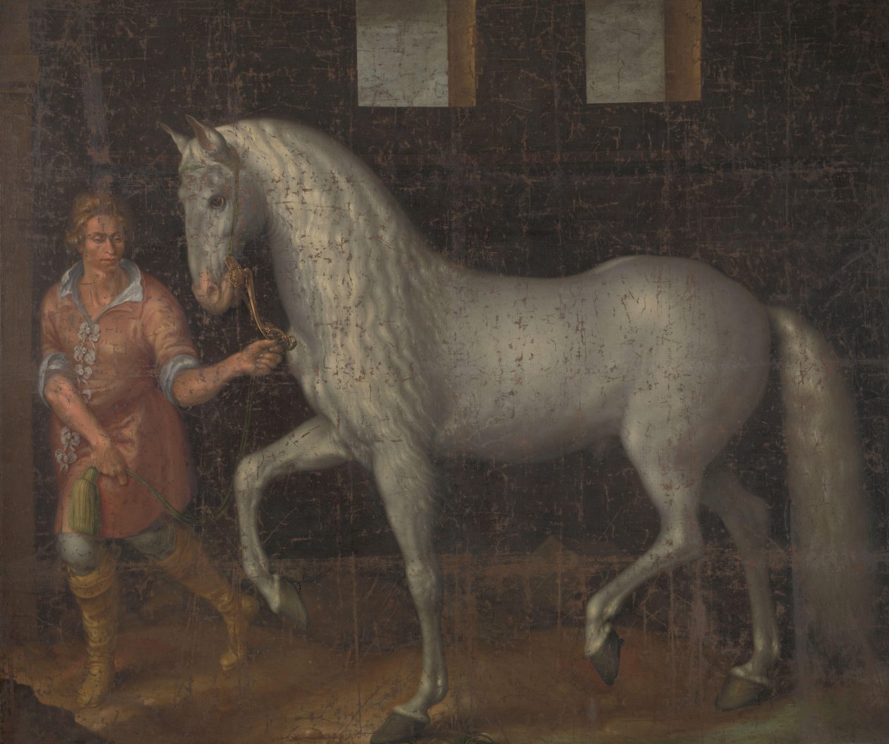 Cavallo da guerra spagnolo catturato da Lodewijk Gunther van Nassau dall