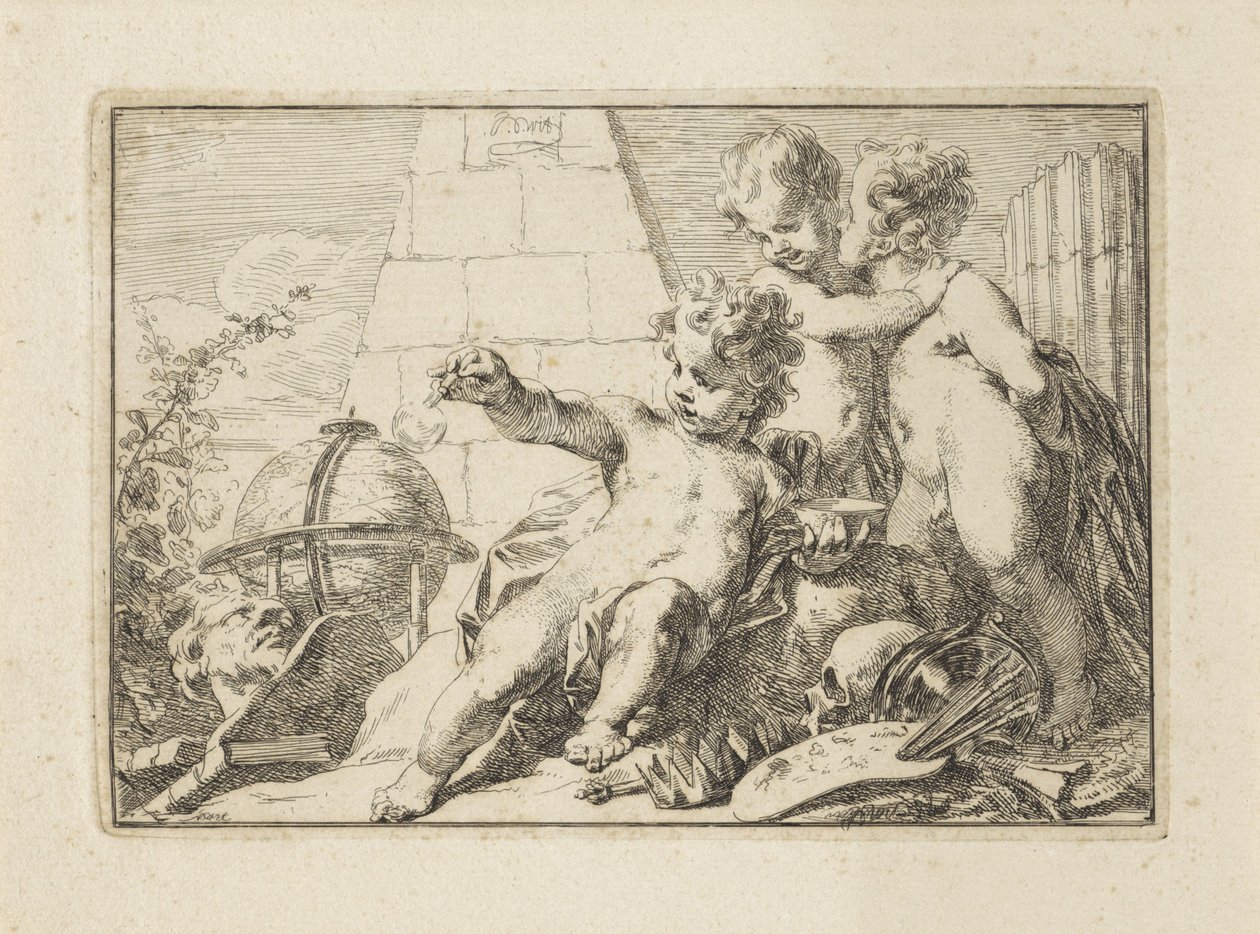 Allegoria della transitorietà da Jacob de Wit