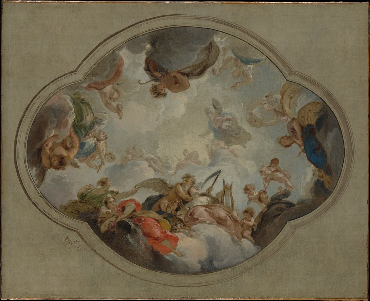 Allegoria delle arti da Jacob de Wit