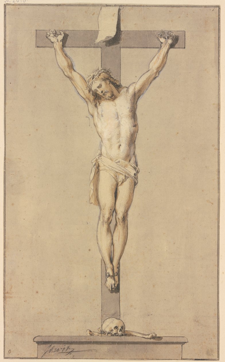 Cristo sulla croce da Jacob de Wit