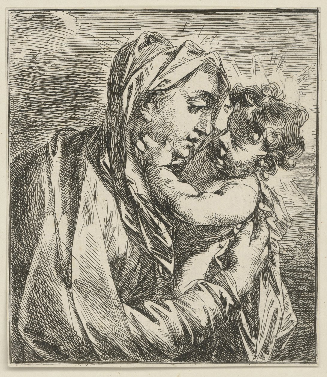 Maria con il Bambino da Jacob de Wit
