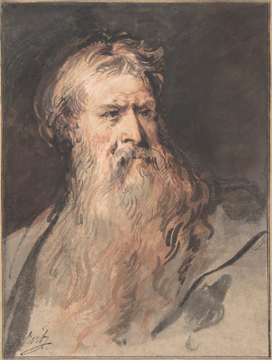 Studio per la figura di Mosè da Jacob de Wit