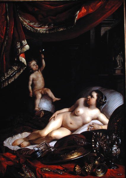 Una vanitas allegorica con Homo Bulla (L