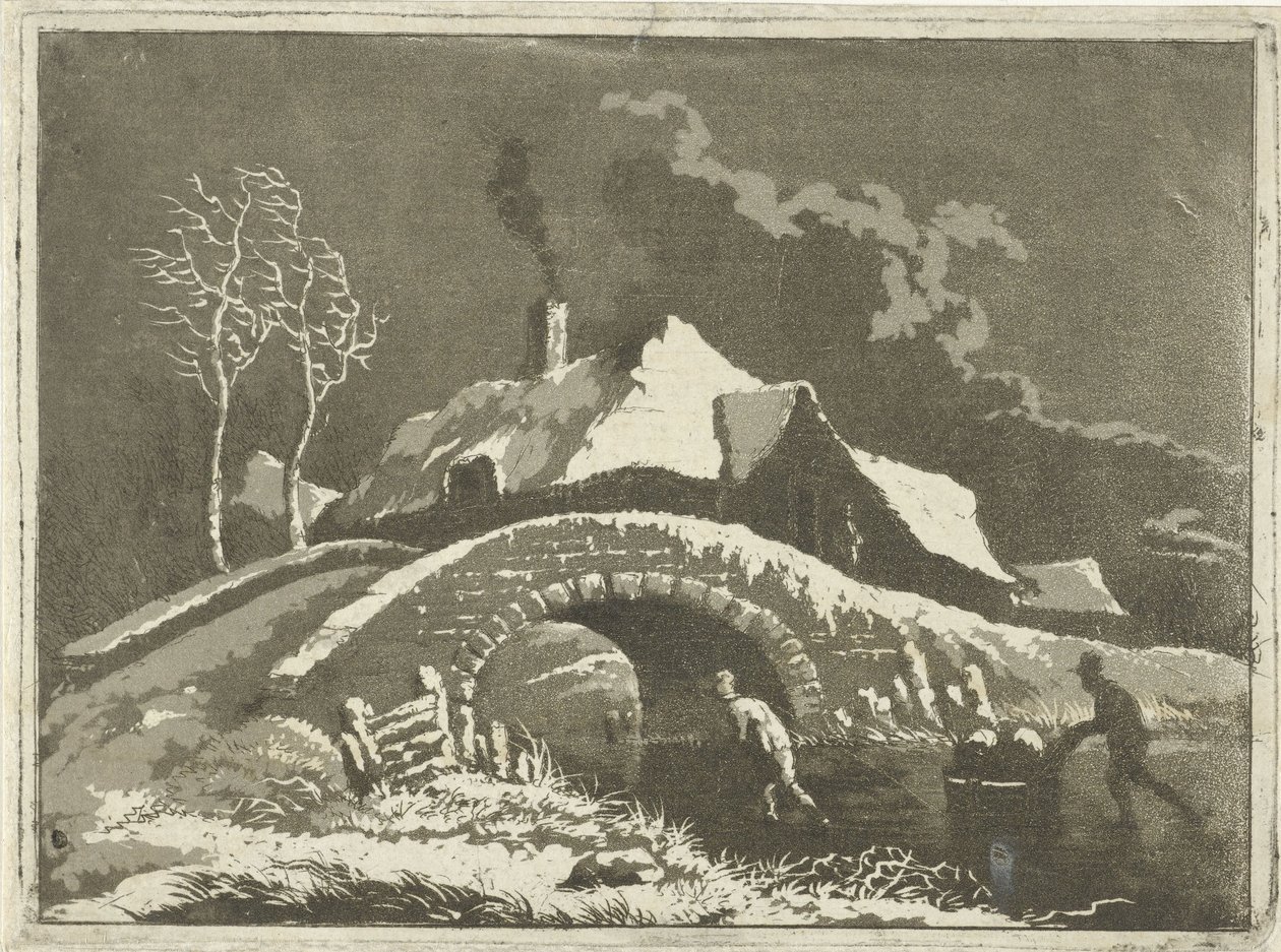 Paesaggio invernale da Jacob van Kouwenhoven