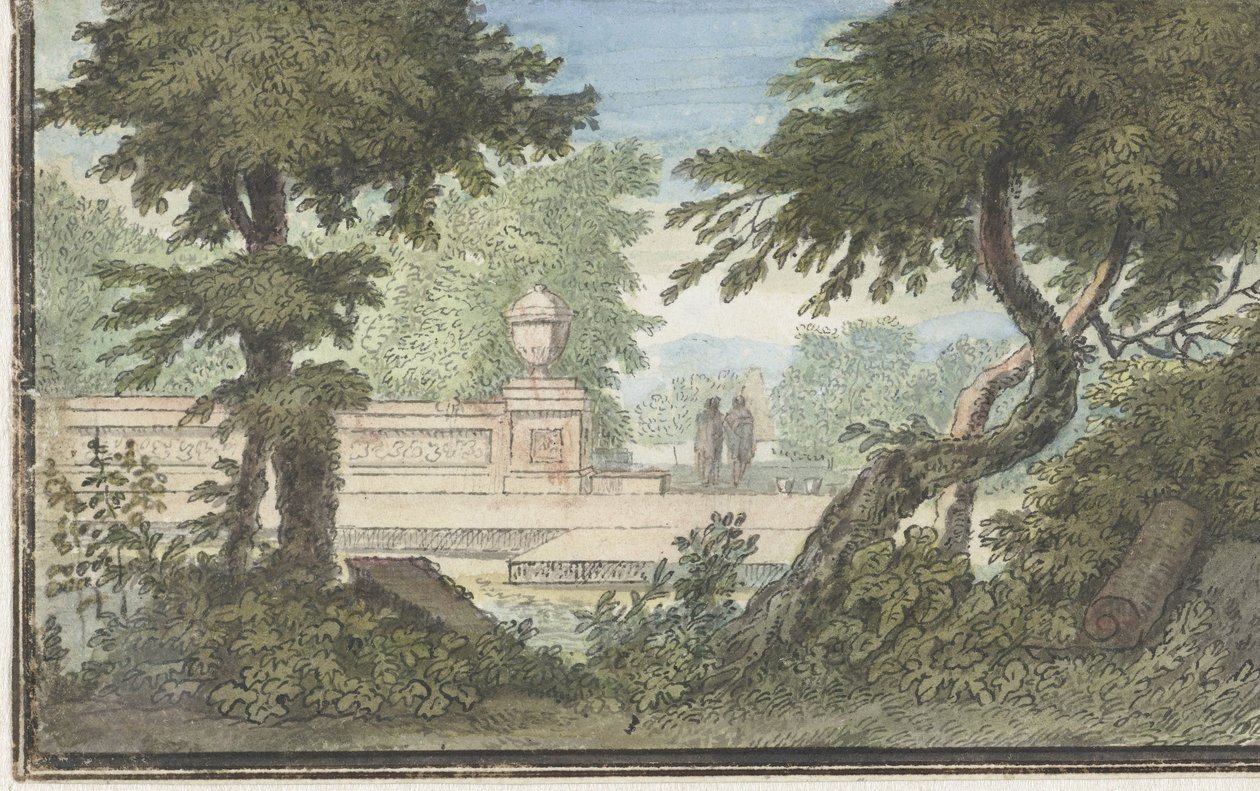Paesaggio arcadico da Jacob van Liender